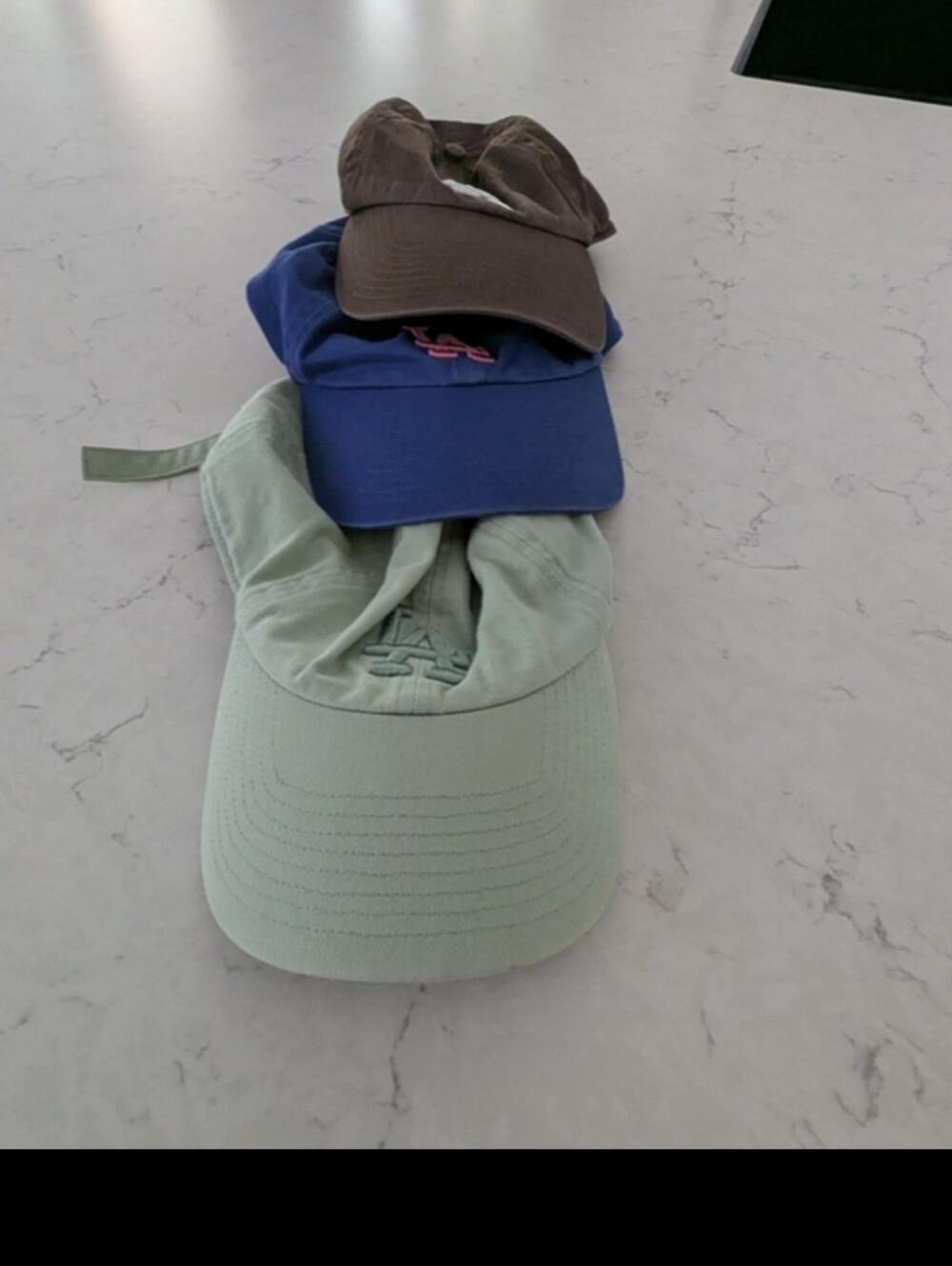 47 Women's Baseball Cap with Pink LA Embroidery